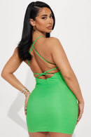 She Bad Mini Dress - Green