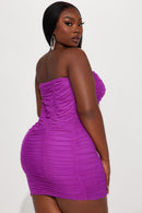 Kimberly Mini dress - Purple