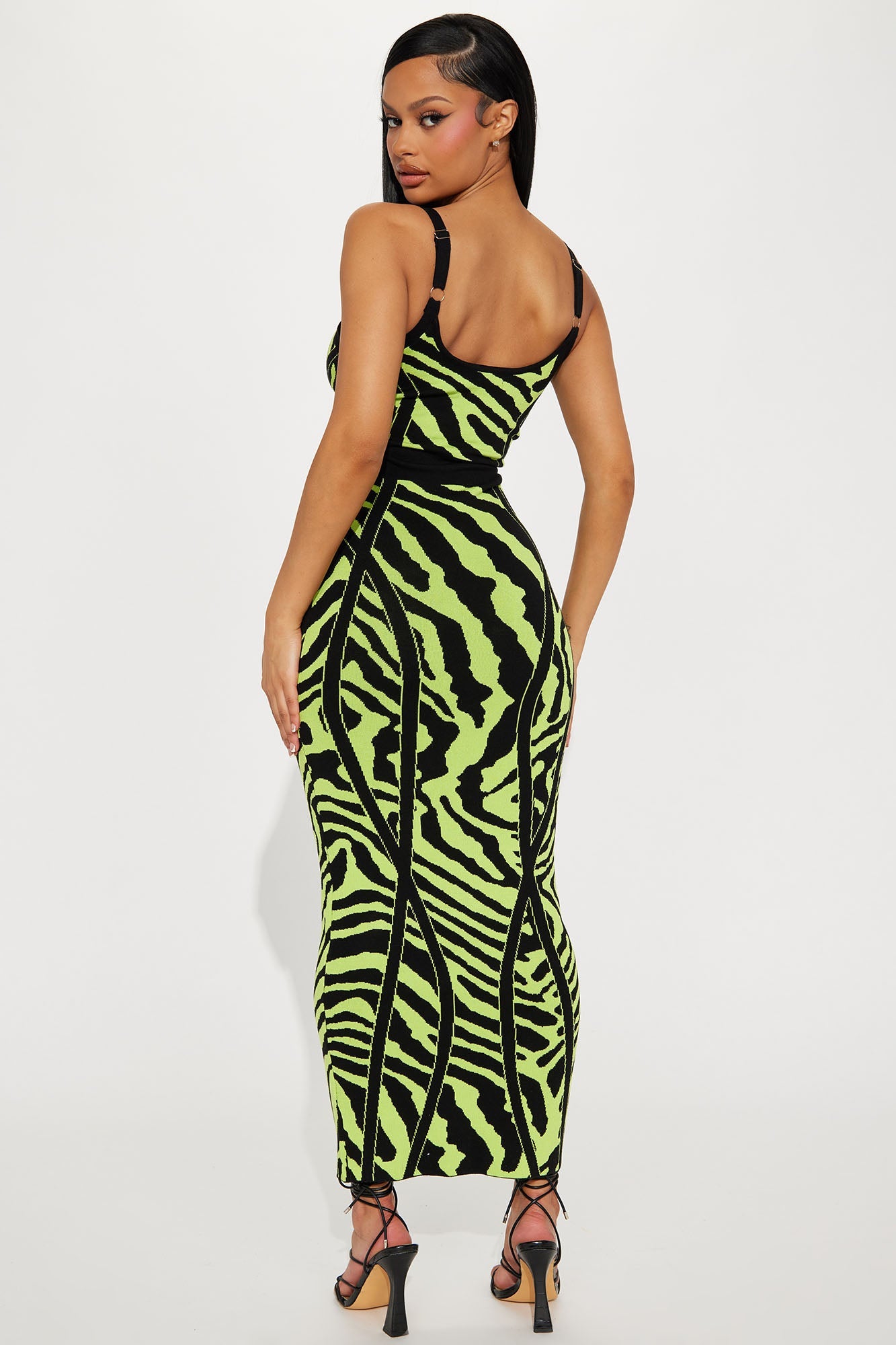 Wild Thing Maxi Dress - Lime