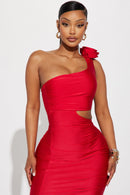 Alexandria Maxi Dress - Red
