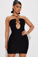 Loretta Mini Dress - Black