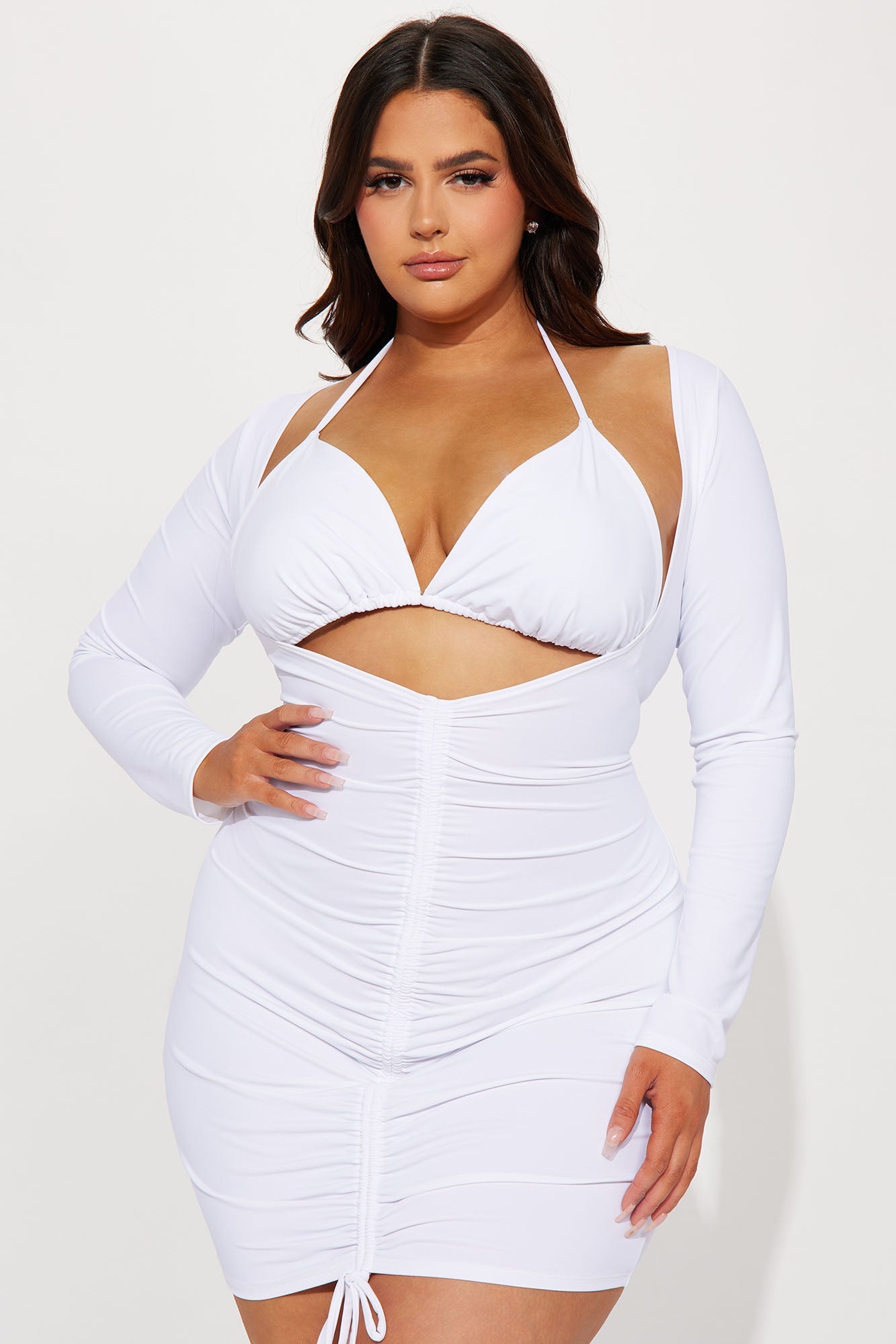 Miami Mami Mini Dress - White