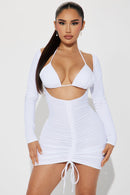 Miami Mami Mini Dress - White
