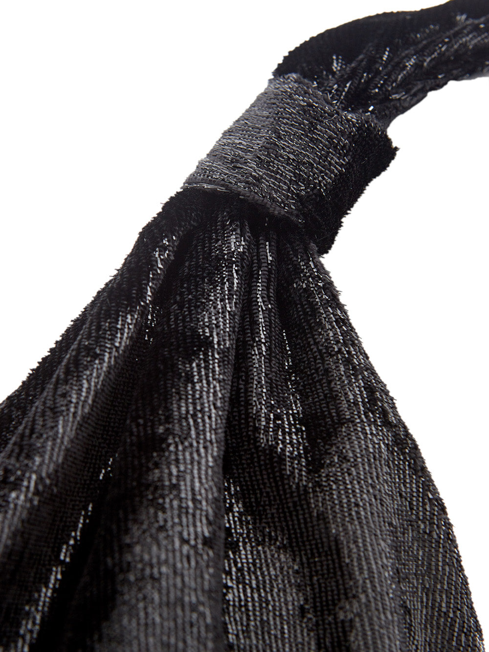 Lardini Black Embellished Velvet effect Dress