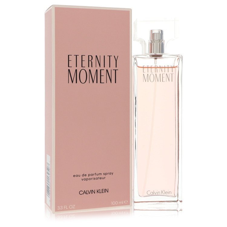 Eternity Moment by Calvin Klein Eau De Parfum Spray 3.4 oz (Women)