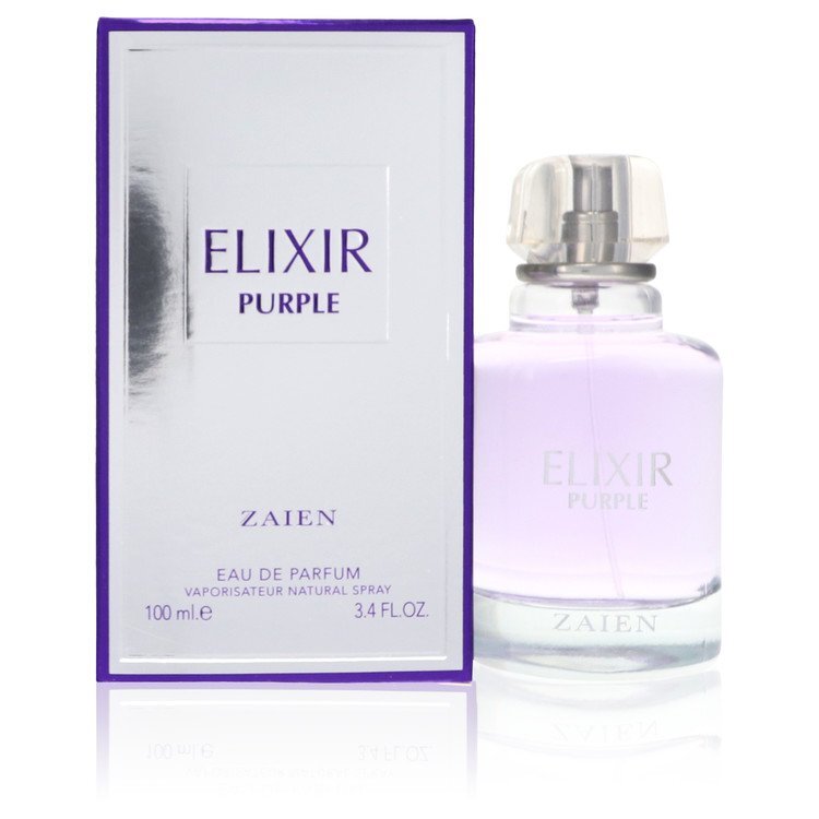 Elixir Purple by Zaien Eau De Parfum Spray 3.4 oz (Women)