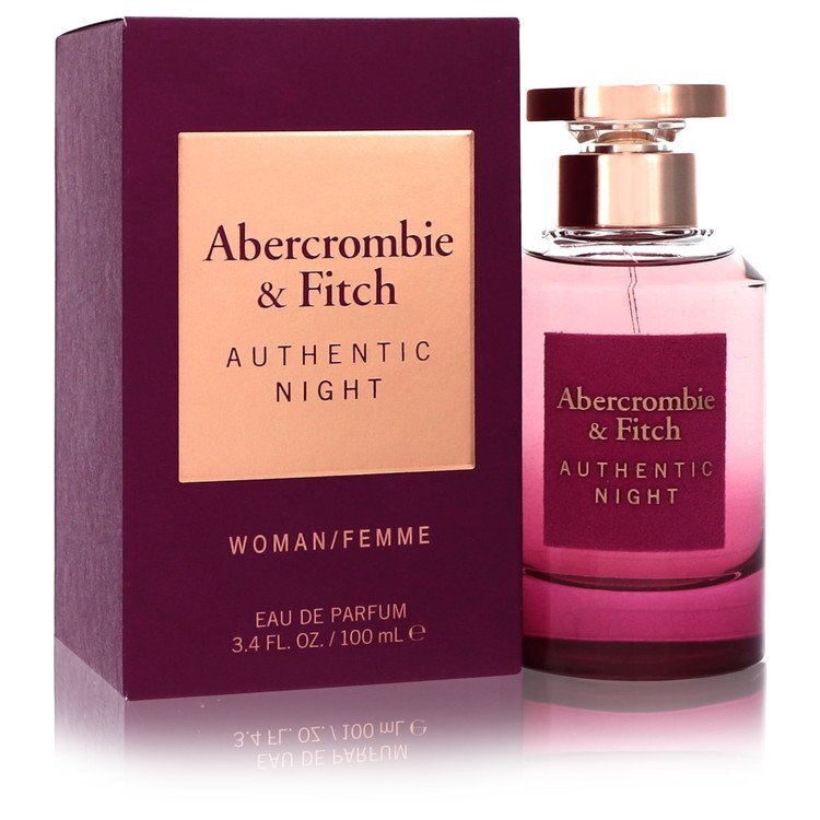 Abercrombie & Fitch Authentic Night by Abercrombie & Fitch Eau De Parfum Spray 3.4 oz (Women)
