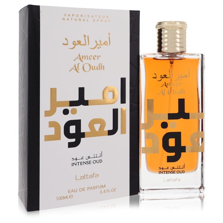 Ameer Al Oudh Intense Oud by Lattafa Eau De Parfum Spray (Unisex) 3.4 oz (Women)