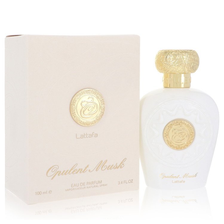 Lattafa Opulent Musk by Lattafa Eau De Parfum Spray (Unisex) 3.4 oz (Women)