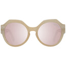 Roberto Cavalli Cream Women Sunglasses