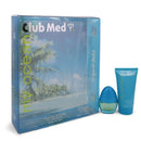 Club Med My Ocean Gift Set - .33 Oz Mini Edt Spray + 1.85 Oz Body Lotion -- For Women