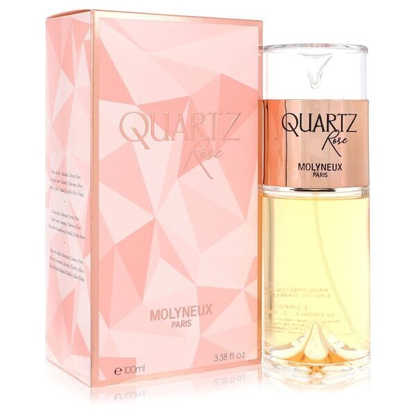 Quartz Rose Eau De Parfum Spray 3.38 Oz For Women