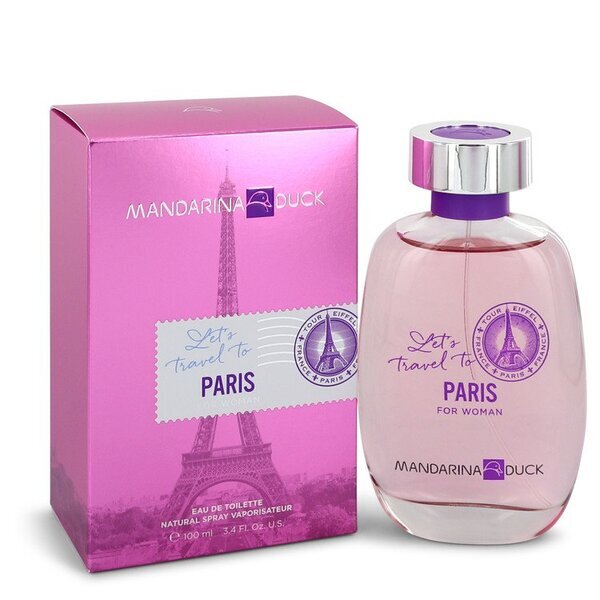 Mandarina Duck Let's Travel To Paris Eau De Toilette Spray 3.4 Oz For Women