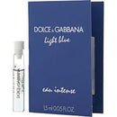 D & G Light Blue Eau Intense By Dolce & Gabbana Eau De Parfum 0.05 Oz Vial On Card For Women