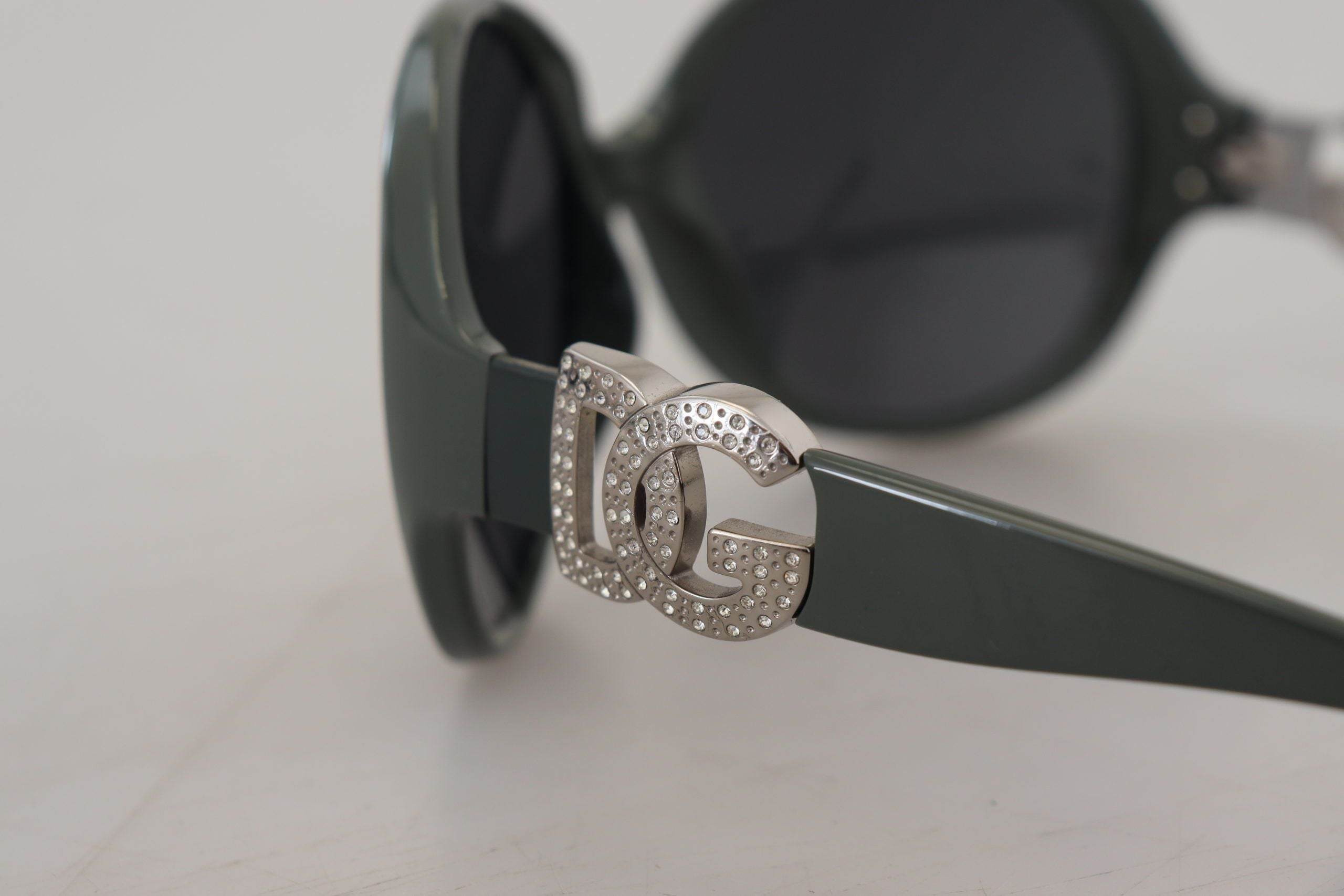 Green Plastic Frame Round DG Logo DG6030B Sunglasses