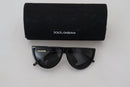 Black Frame Semi Circular DG4133 Sunglasses