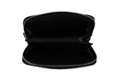 Black Wallet Microguccissima Leather Zipper wallet