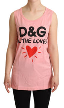 Pink All The Lovers Tank Top T-shirt