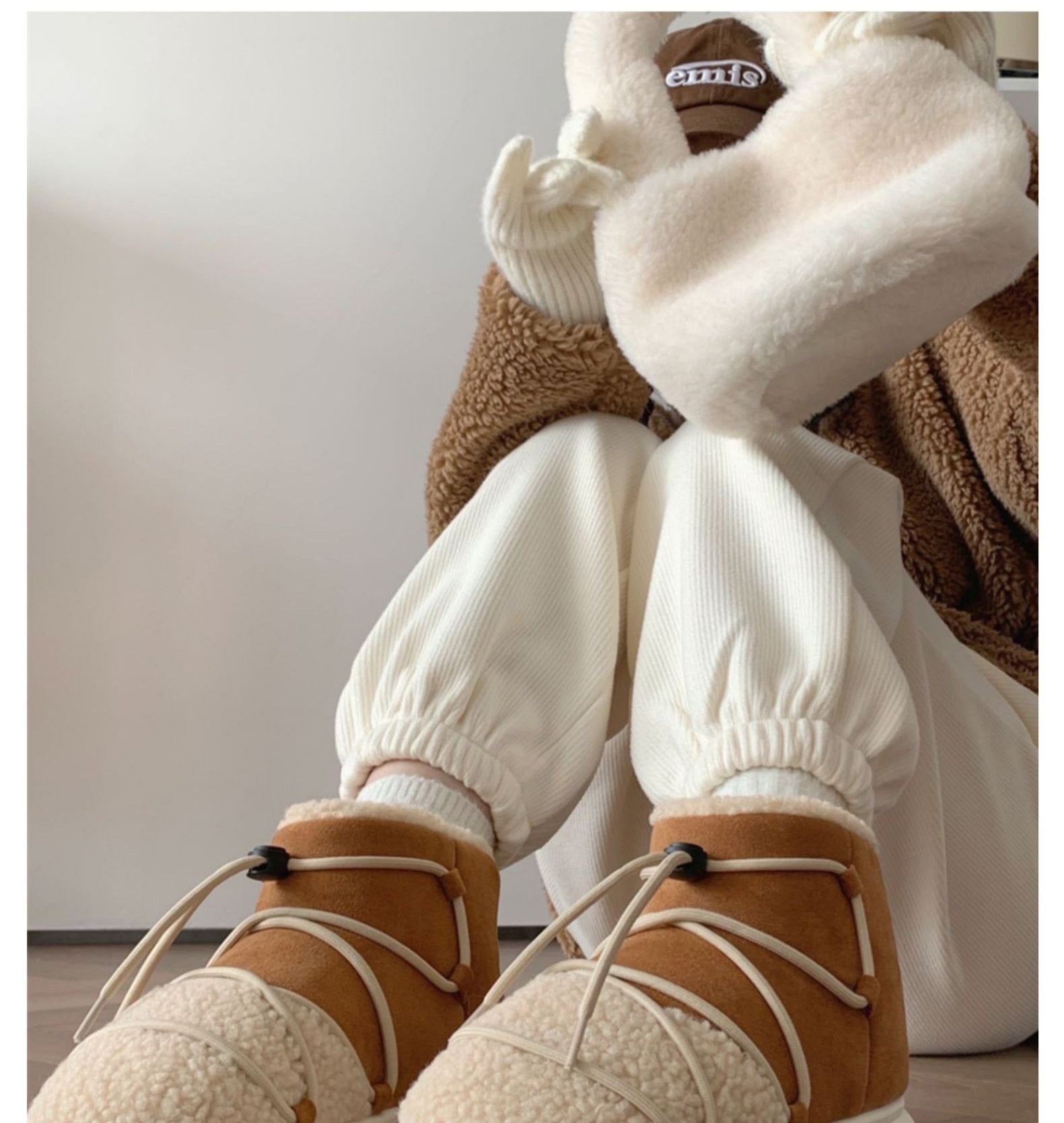 Cute Wool Snow Boots