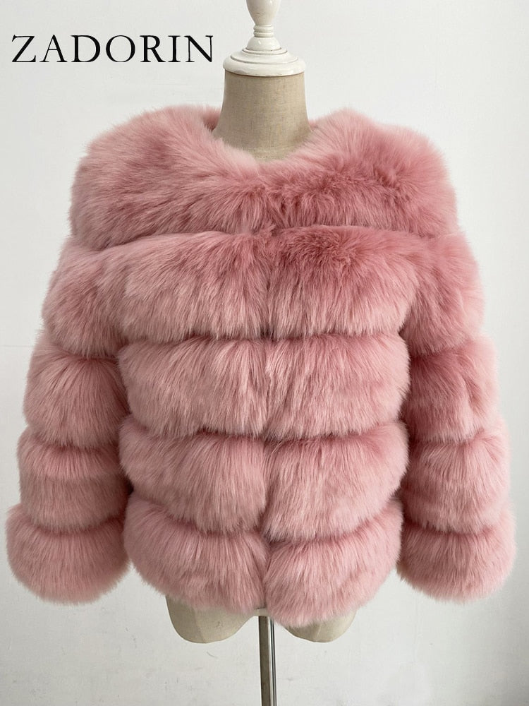 Mink Coats Thick Warm Faux Fur Jackets For Women Winter Collection 2022 - Cicis Boutique