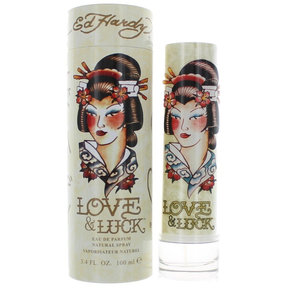 Ed Hardy Love & Luck by Christian Audigier, 3.4 oz Eau De Parfum Spray for Women