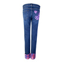 Melissa Blue Cotton Denim Jeans