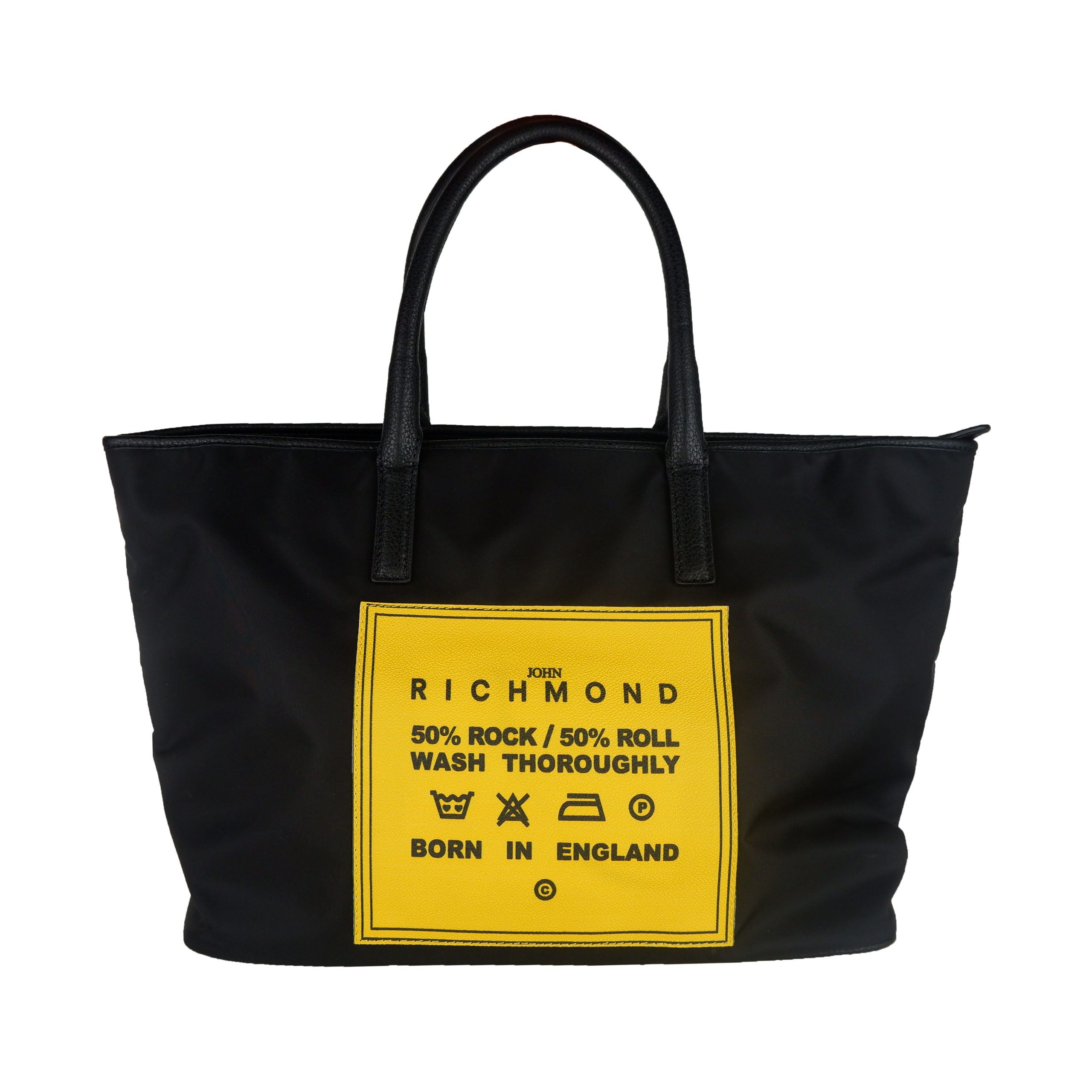 Yellow Polyamide Shoulder Bag