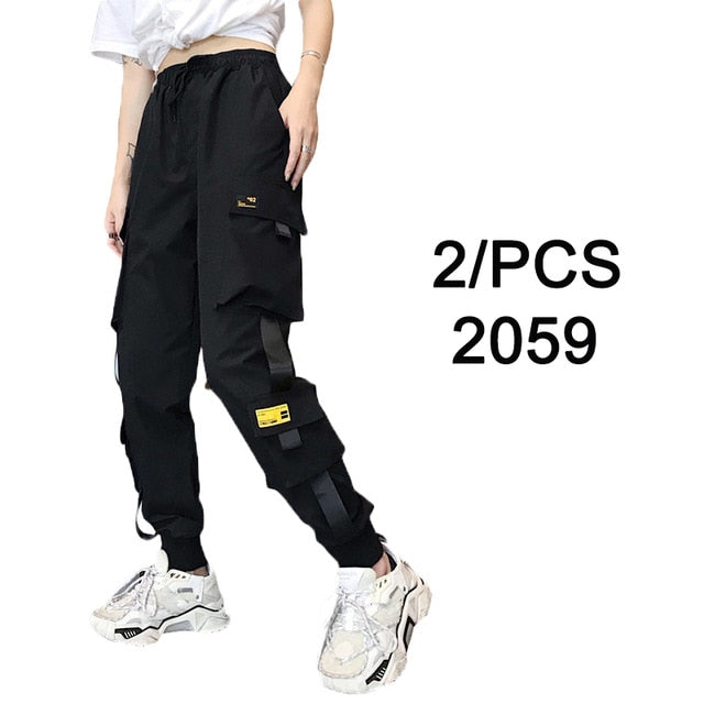 Hot Big Pockets Cargo pants - Cicis Boutique