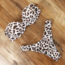 Animal Print Leopard Bikini Push Up - Cicis Boutique