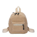 Cute Fleece Shoulder Backpack - CICIS Fashion Boutique