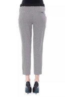 BYBLOS Chic Patterned Trousers with Pockets