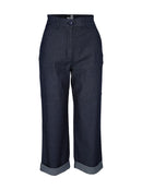 Love Moschino Blue Cotton Jeans & Pant